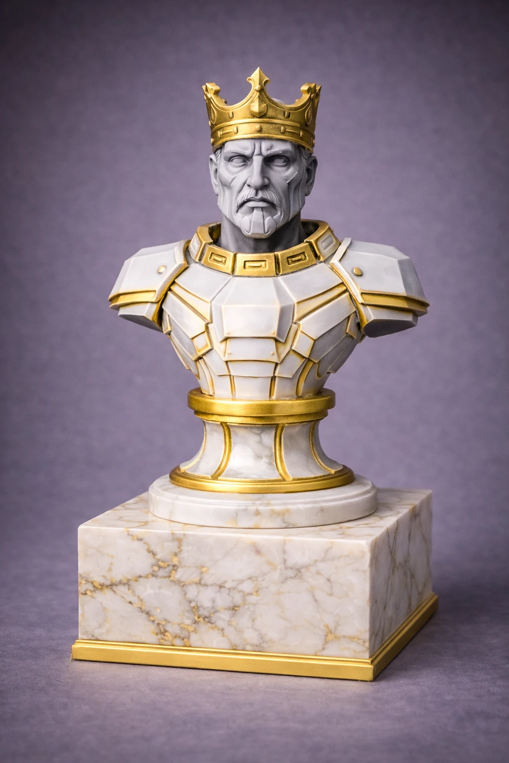 Rege – Ultra Luxury Edition (marmură albă)